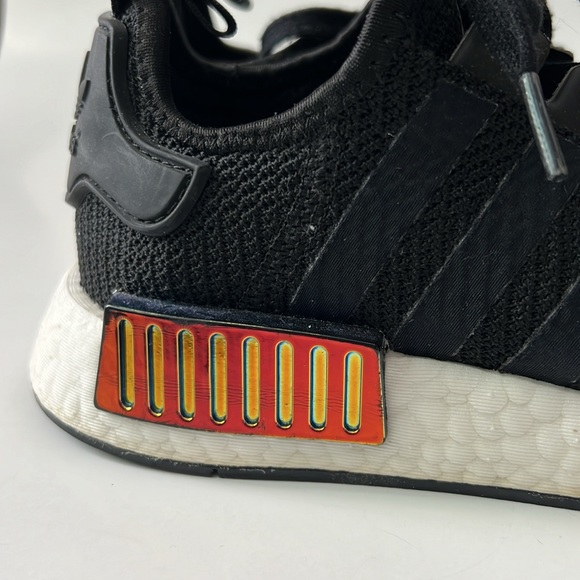 Adidas NMD_R1 Womens Running Shoes Core Black Metallic EE5172 Size 6.5 - Picture 6 of 8